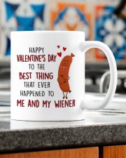 BEST THING THAT EVER HAPPENED TO ME AND MY WIENER Mug ceramic-mug-lifestyle-57