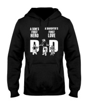 A SON'S FIRST HERO A DAUGHTER'S FIRST LOVE Hooded Sweatshirt thumbnail