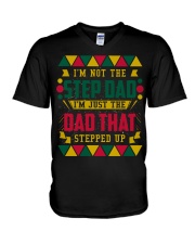 I'M NOT THE STEP DAD - MB54 V-Neck T-Shirt thumbnail