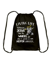 I WISH A HEIFER WOULD Drawstring Bag tile