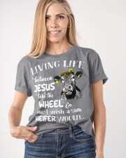 I WISH A HEIFER WOULD Classic T-Shirt apparel-classic-tshirt-lifestyle-front-100