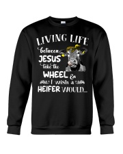 I WISH A HEIFER WOULD Crewneck Sweatshirt tile