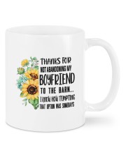 ABANDONING MY BOYFRIEND TO THE BARN Mug front