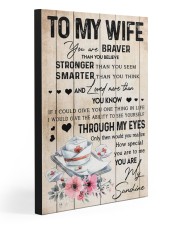 TO MY WIFE - 117T01 20x30 Gallery Wrapped Canvas Prints front