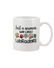JUST A WOMAN WHO LOVES LABRADORS Mug thumbnail