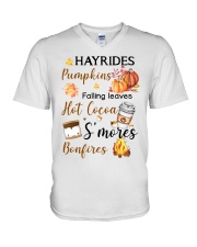 The most wonderful time of the year V-Neck T-Shirt tile