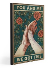 WE GOT THIS 20x30 Gallery Wrapped Canvas Prints front
