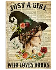 JUST A GIRL WHO LOVES BOOKS 11x17 Poster thumbnail