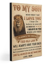 TO MY SON 20x30 Gallery Wrapped Canvas Prints front