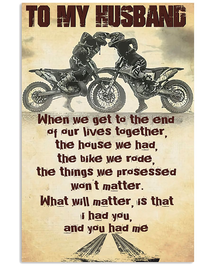 TO MY HUSBAND - MB293 16x24 Poster