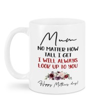 I WILL ALWAYS LOOK UP TO YOU Mug back