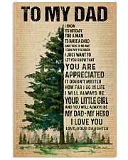 TO MY DAD Vertical Poster tile