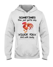 CLUCK YOU Hooded Sweatshirt tile