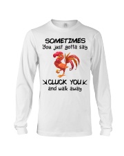 CLUCK YOU Long Sleeve Tee tile