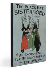 THE BLACK HAT SISTERHOOD 20x30 Gallery Wrapped Canvas Prints front
