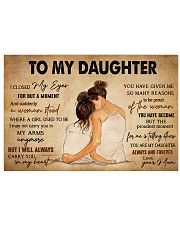 TO MY DAUGHTER 36x24 Poster front