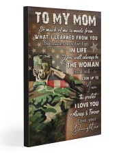 TO MY MOM 20x30 Gallery Wrapped Canvas Prints front