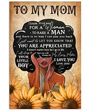 TO MY MOM 24x36 Poster front