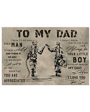 TO MY DAD - MB308 36x24 Poster front