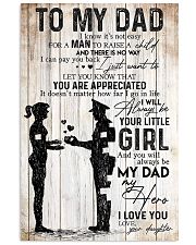 TO MY DAD - POLICE Vertical Poster tile