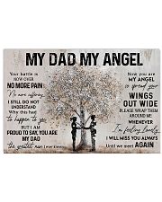 MY DAD MY ANGEL Horizontal Poster tile