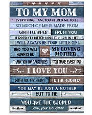 TO MY MOM Vertical Poster tile