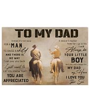 TO MY DAD 17x11 Poster thumbnail