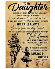 TO MY DAUGHTER 24x36 Poster front