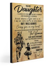 TO MY DAUGHTER Gallery Wrapped Canvas Prints tile