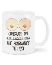 CONGRATS ON THE PREGNANCY TITTIES Mug front