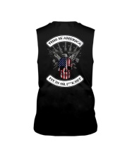 THIS IS AMERICA FIT IN OR FUCK OFF Sleeveless Tee thumbnail