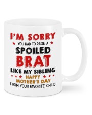 A SPOLED BRAT LIKE MY SIBLING Mug front