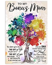 TO MY BONUS MOM Vertical Poster tile
