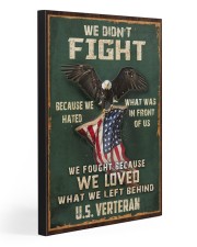 WE FOUGHT BCS WE LOVED WHAT WE LEFT BEHIND 20x30 Gallery Wrapped Canvas Prints front