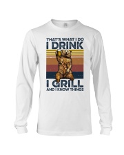THAT'S WHAT I DO Long Sleeve Tee tile