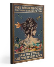 I AM THE STORM 20x30 Gallery Wrapped Canvas Prints front