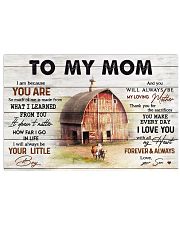 TO MY MOM Horizontal Poster tile