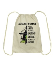 AUGUST WOMAN Drawstring Bag thumbnail