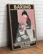 BAKING BECAUSE MURDER IS WRONG 20x30 Gallery Wrapped Canvas Prints aos-canvas-pgw-20x30-lifestyle-front-14