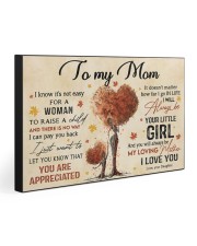 TO MY MOM 30x20 Gallery Wrapped Canvas Prints front