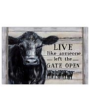 LIVE LIKE SOMEONE LEFT THE GATE OPEN Horizontal Poster tile