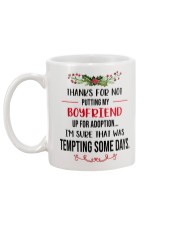 PUTTING MY BOYFRIEND UP FOR ADOPTION Mug back