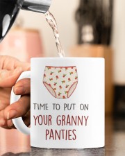 PUT ON YOUR GRANNY PANTIES Mug ceramic-mug-lifestyle-65