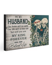 TO MY HUSBAND 30x20 Gallery Wrapped Canvas Prints front