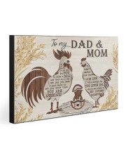 TO MY MOM AND DAD 30x20 Gallery Wrapped Canvas Prints front