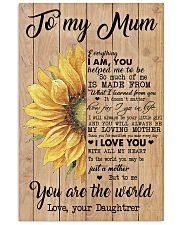 TO MY MUM 24x36 Poster front