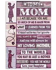 TO MY MOM Vertical Poster tile