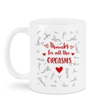 THANKS FOR ALL THE ORGASMS Mug back