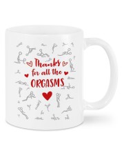 THANKS FOR ALL THE ORGASMS Mug front