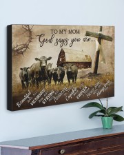 GOD SAYS YOU ARE 30x20 Gallery Wrapped Canvas Prints aos-canvas-pgw-30x20-lifestyle-front-01